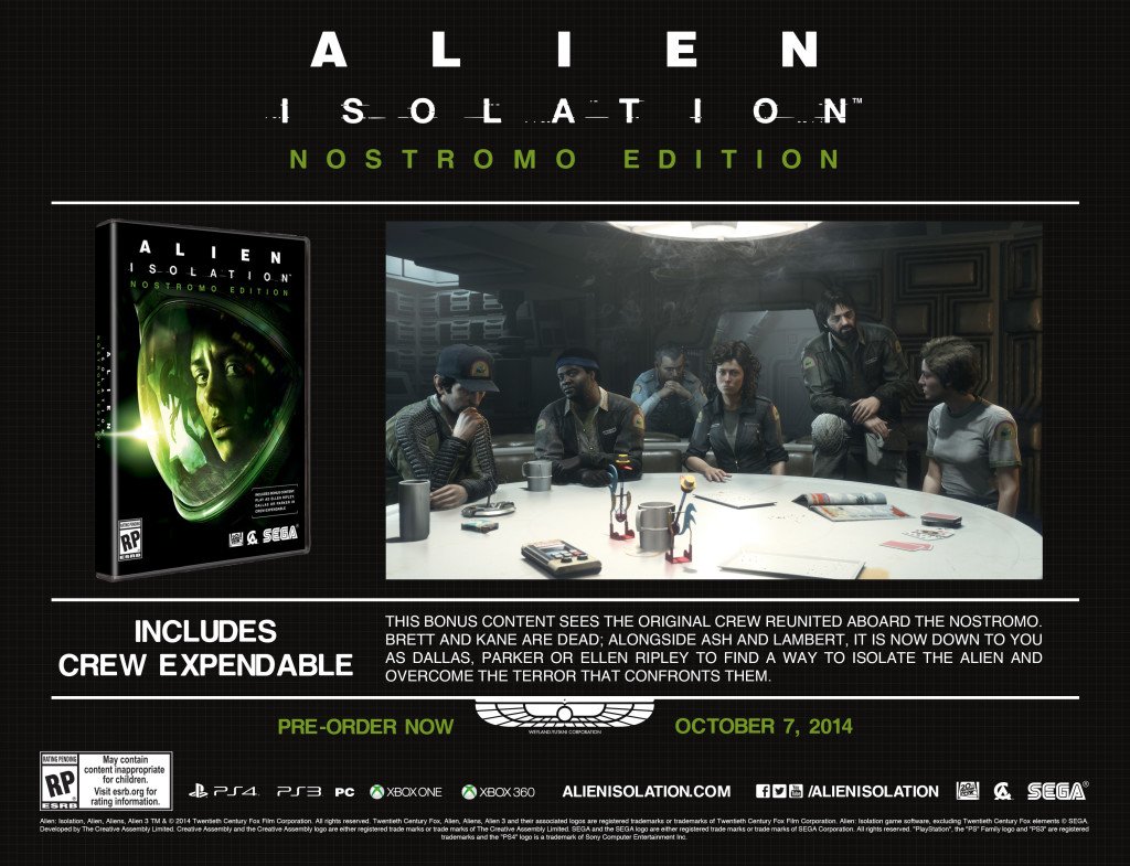 Alien: Isolation - Screenshot - Nostromo