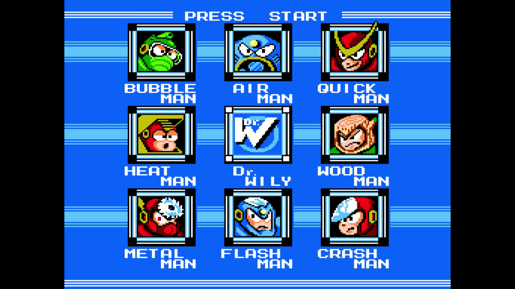 Mega Man Legacy Collection // Mega Man 2 - Stage Select
