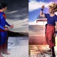 Epic Rap Battle - Superman vs Goku