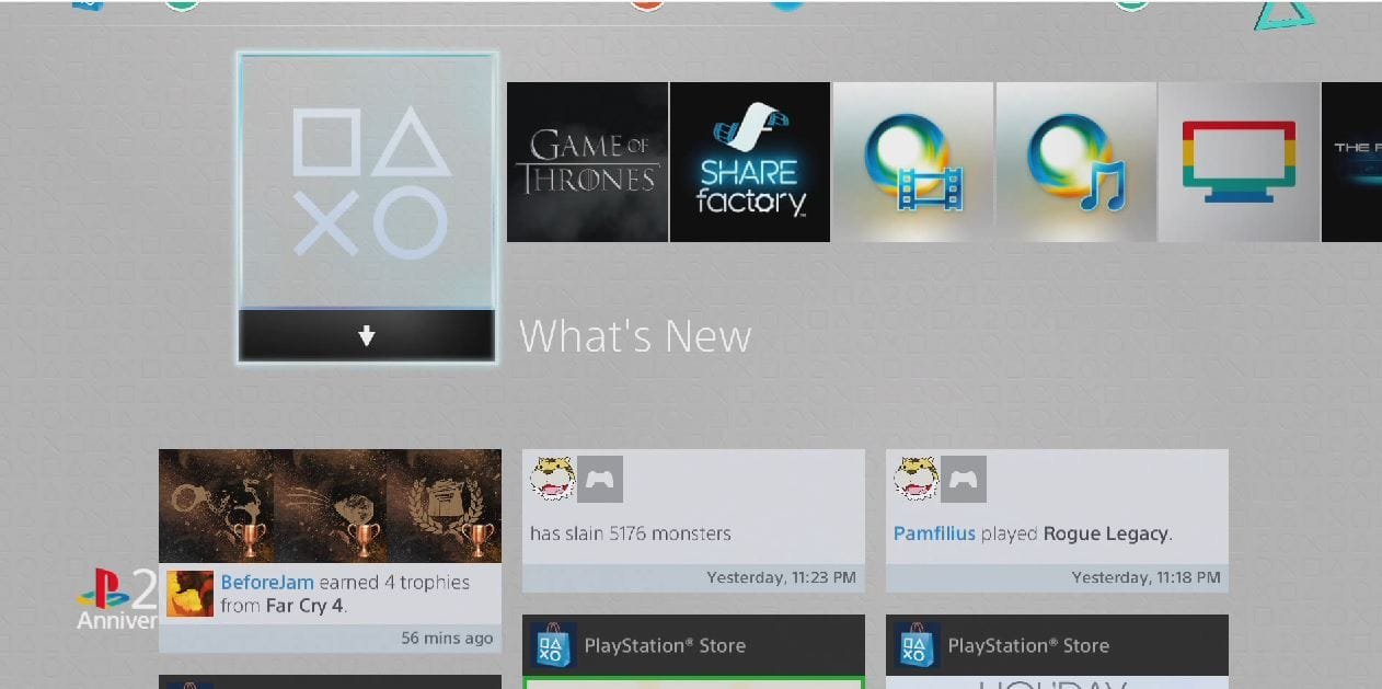 PS4: PSOne Theme