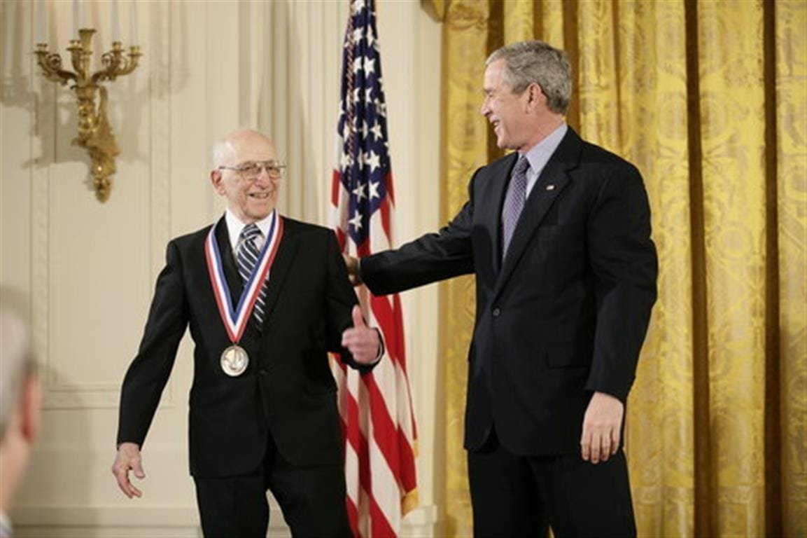 Ralph Baer & George W. Bush