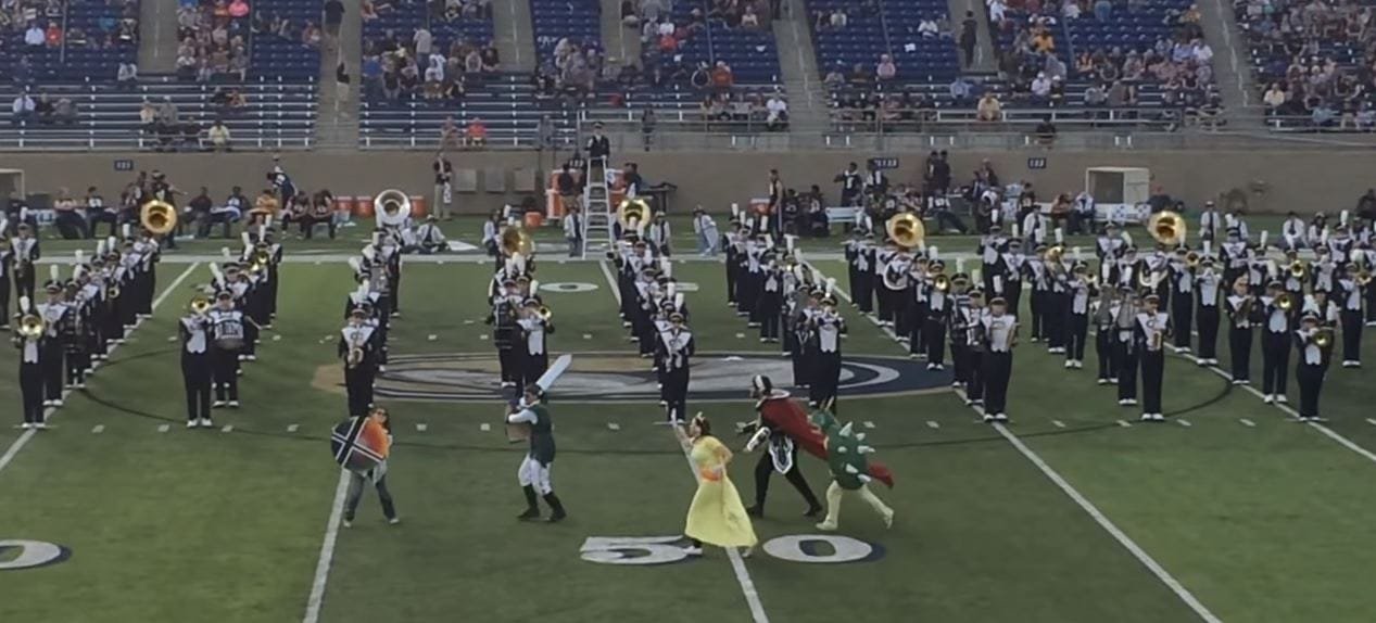 UC Davis Marching Band brings Smash Bros. songs to halftime show - El ...