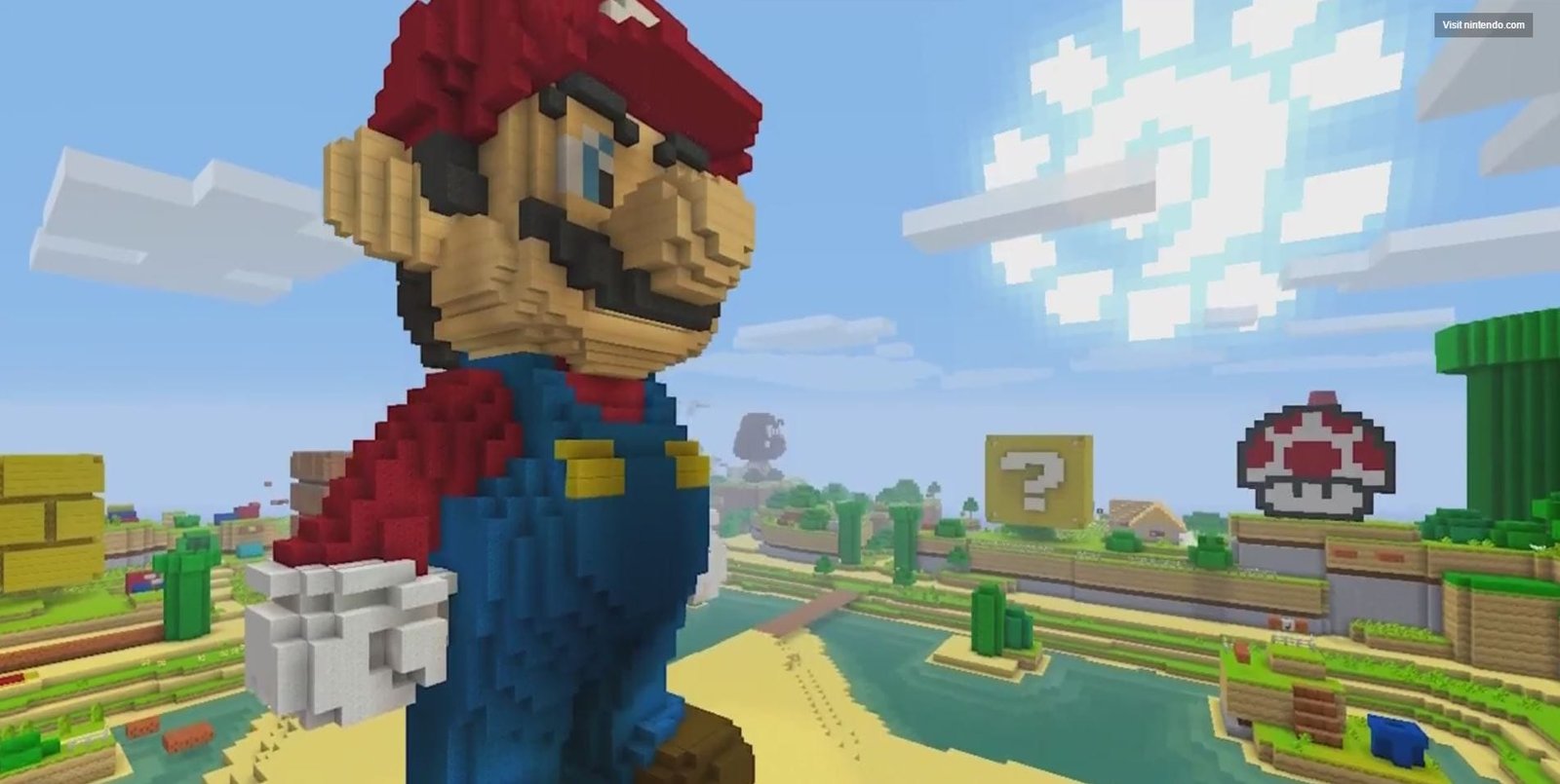 Llega Super Mario a Minecraft: Wii U Edition