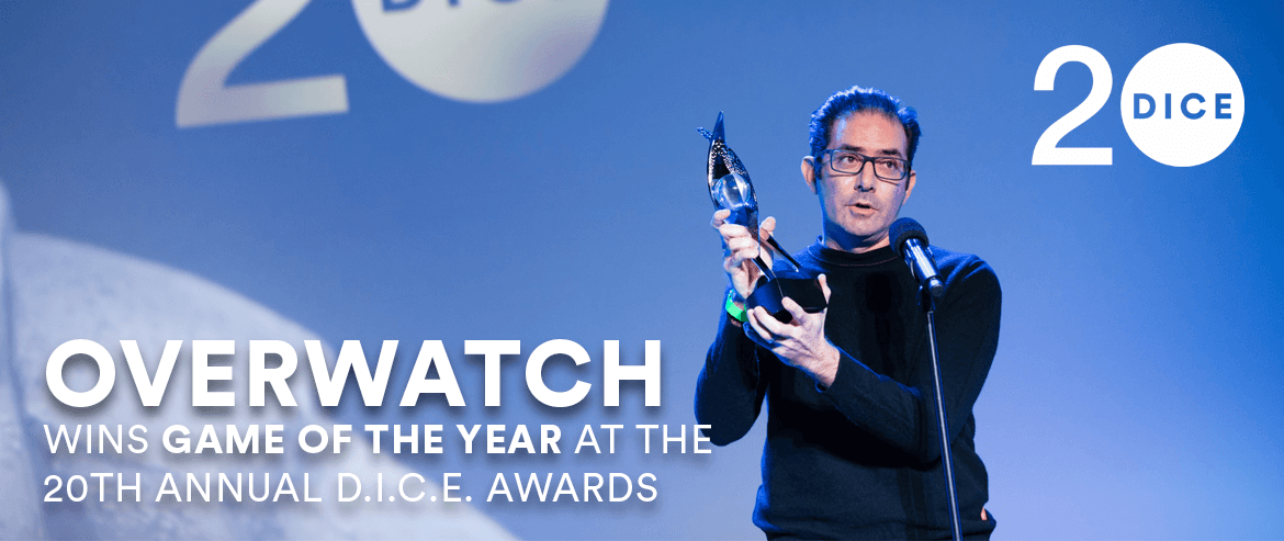 Overwatch wins Game of the Year at the 2017 DICE Awards