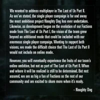 The Last of Us Part II - Game Update