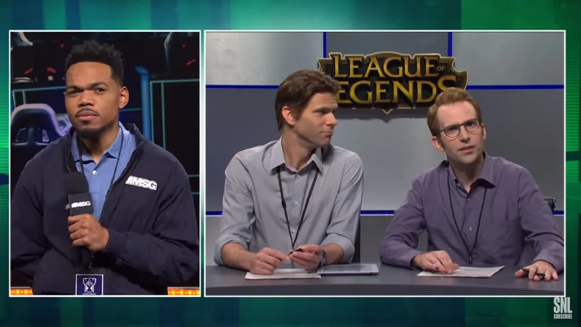 Chance The Rapper / Saturday Night Live / E-Sports Reporter
