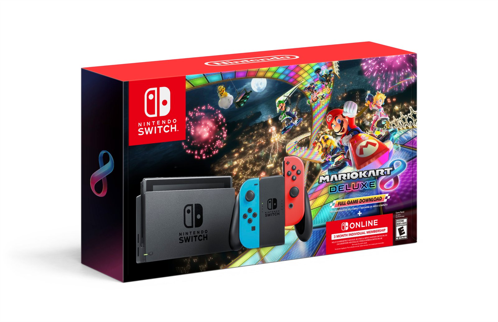 Nintendo Switch | Mario Kart 8 Deluxe + 3 meses de membresía individual para NSO