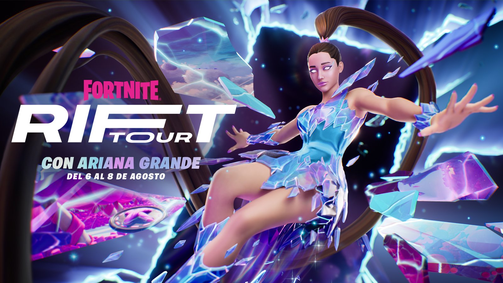 Fortnite Rift Tour con Ariana Grande