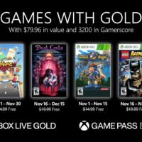 Xbox Games with Gold November 2021