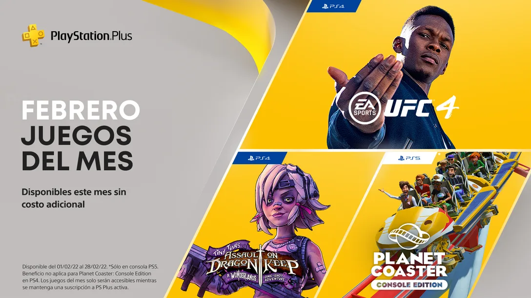 PlayStation Plus de febrero 2022